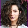 Short haircuts for curly hair and round face