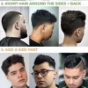 Side part hairstyles for round face