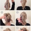 Long hair easy updos casual