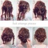 Updos for thick wavy hair