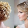 Hairstyle for bride 2019