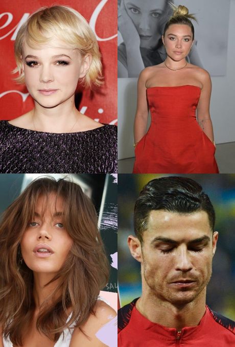 Celebrity short haircuts 2023