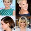 Celebrity short hairstyles 2023
