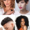 Cute short curly hairstyles 2023