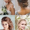 Hairstyle for bride 2023