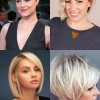 Short haircuts for round faces 2023