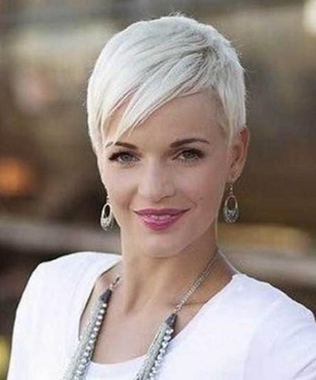 Pixie haircut with fringe